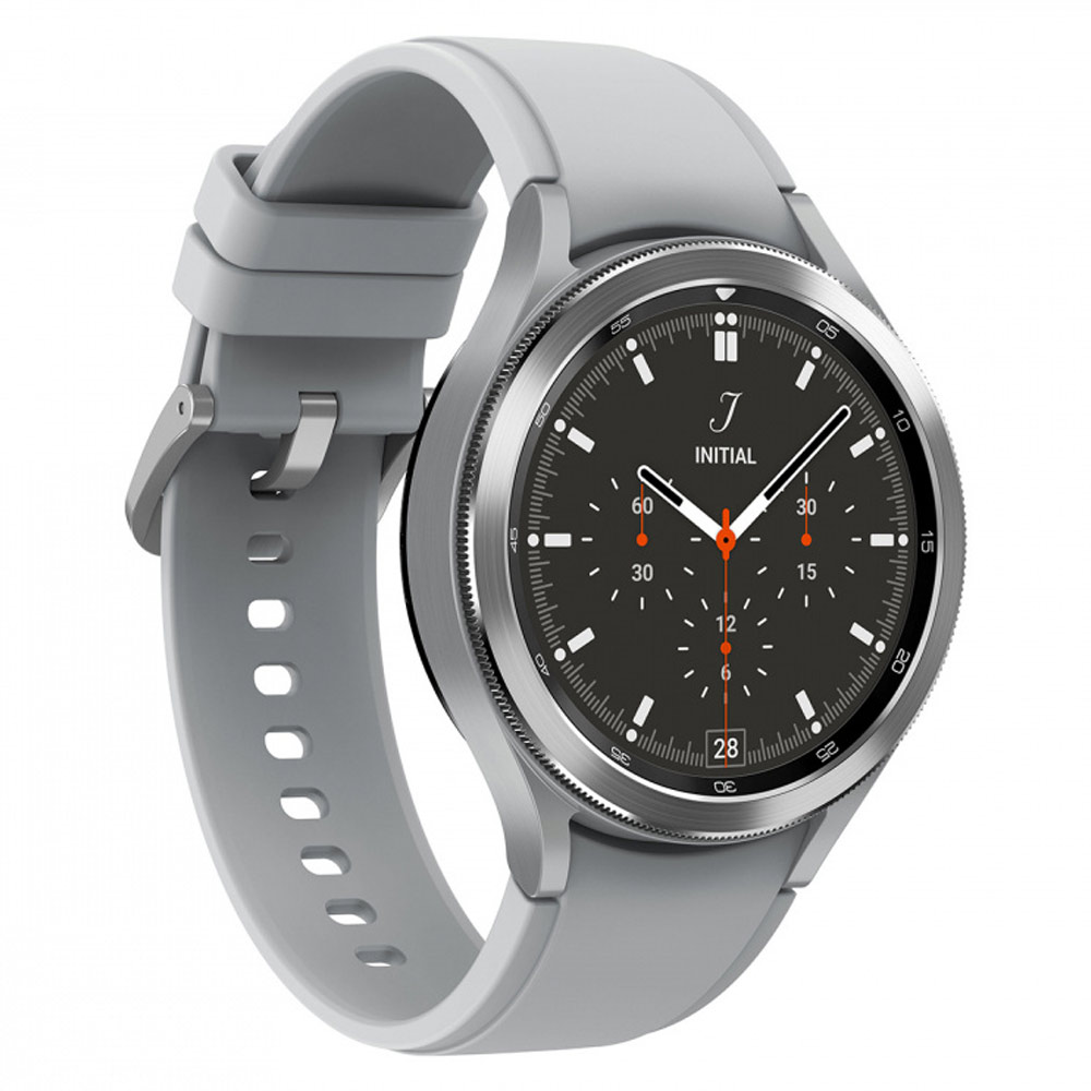 Samsung Smartwatch Galaxy Watch4 Classic, Touch, Bluetooth 5.0, 46mm, Android, Plata - Resistente al Agua