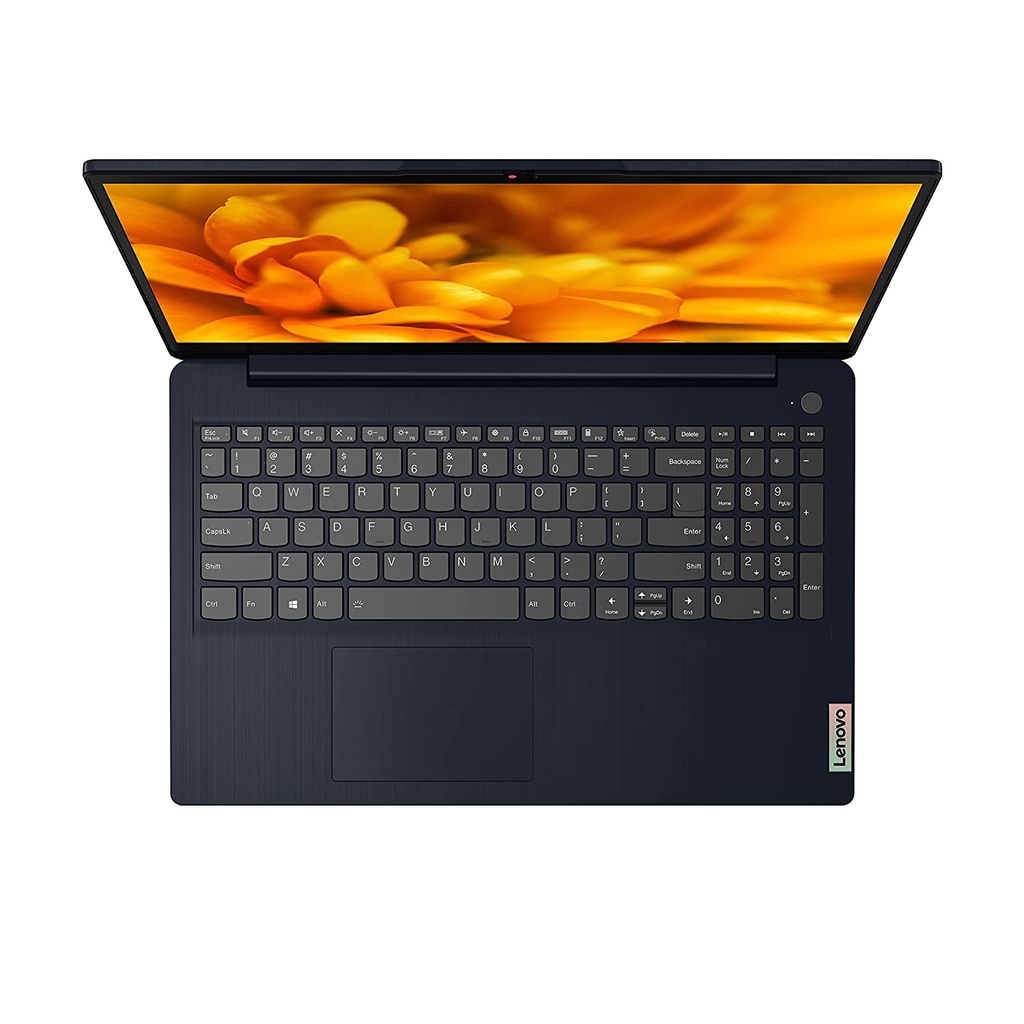 Lenovo Ideapad 3 15 Laptop, 15.6", AMD Ryzen 5 5500U, 8GB RAM, 256GB SSD, Windows 10 Home, Abyss Blue