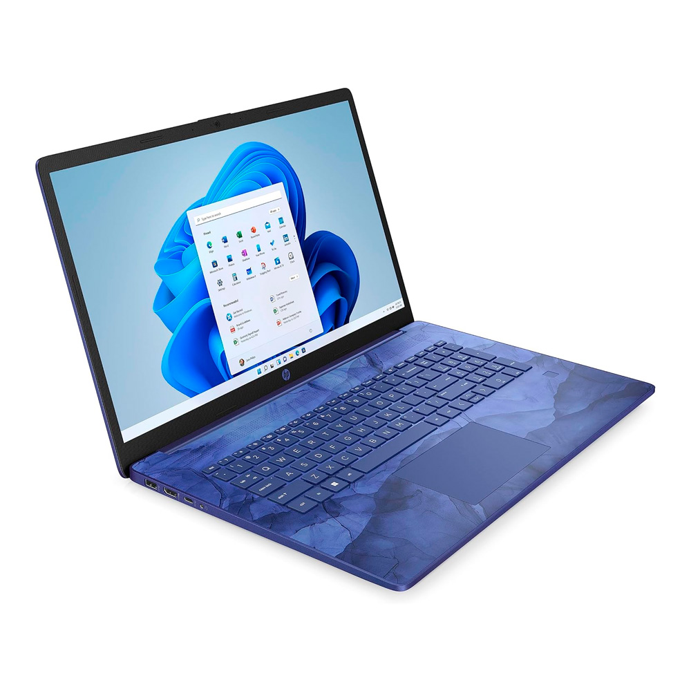 Laptop HP 17" 8GB 256GB AMD Ryzen 3 5300U CPU 17.3" Pantalla Táctil Azul