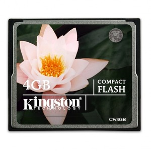 Kingston 4GB CompactFlash Card