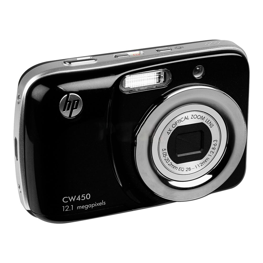 HP CW450 12.2 Megapixel Compact Camera - Black