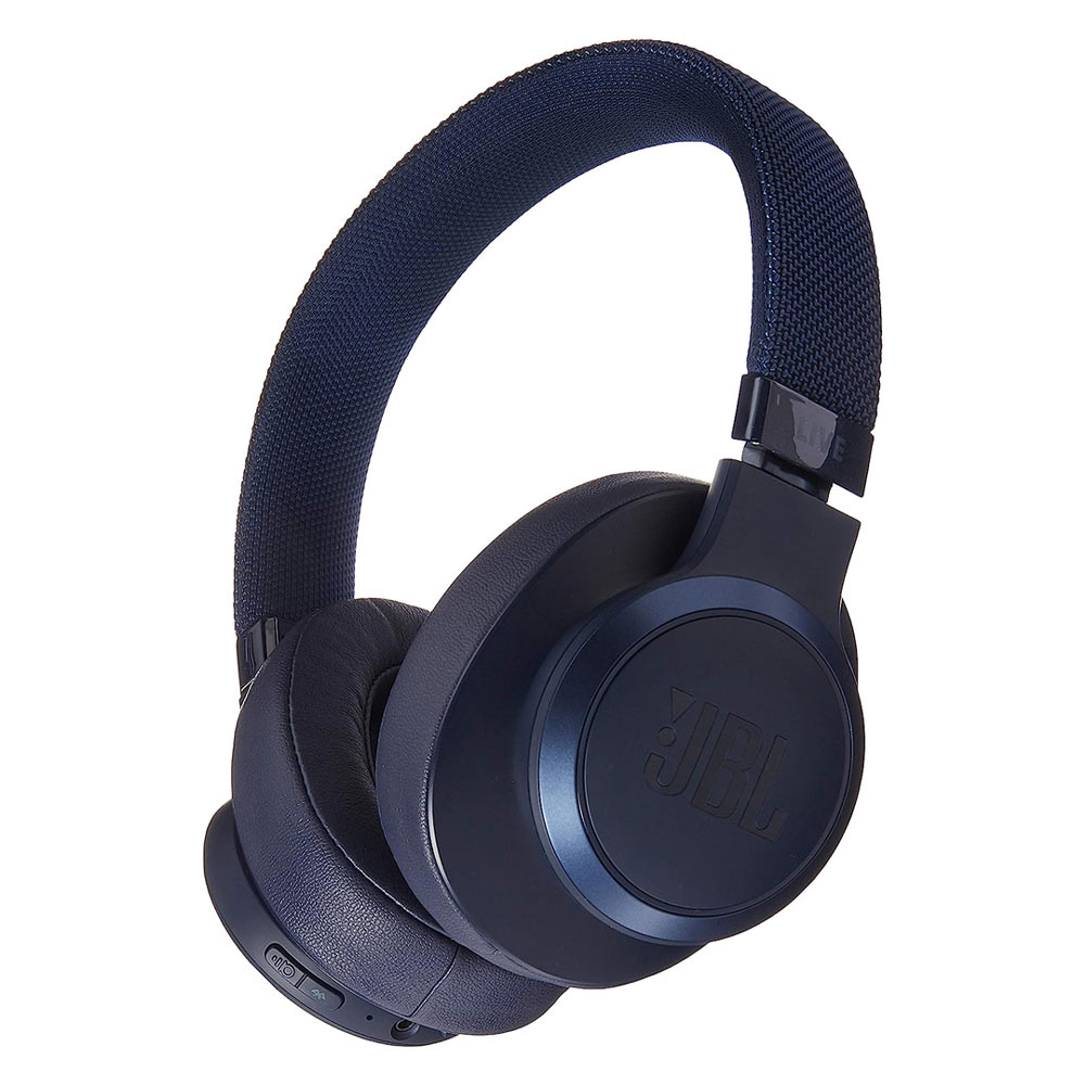 JBL Live 500BT Wireless Over-Ear Voice Enabled Headphones, Blue, JBLLIVE500BTBLU