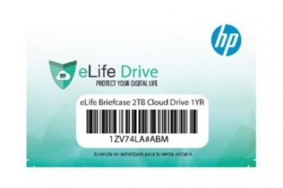 Certificado de Almacenamiento de la Nube HP Elite Breifcase - 2TB 