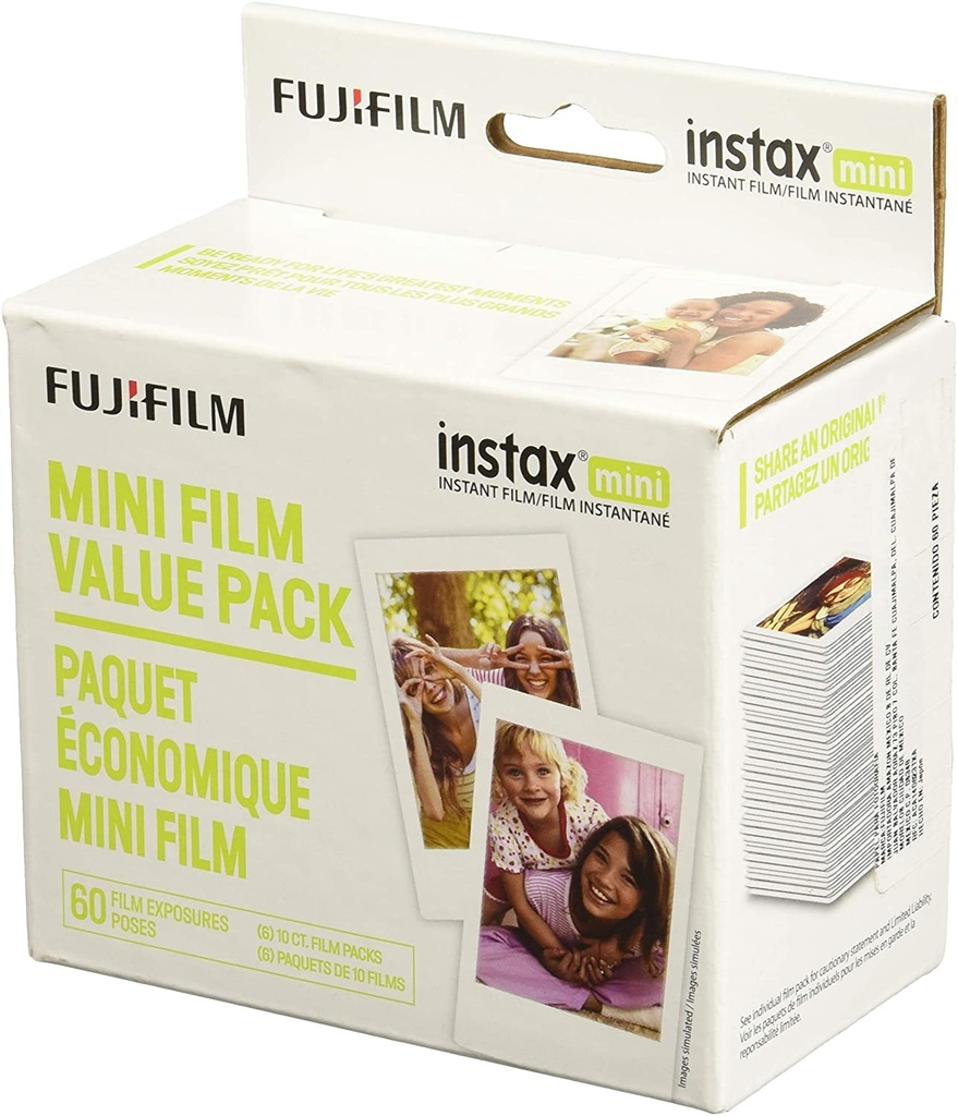 Hoja instantánea de pelicula color Fujifilm Instax