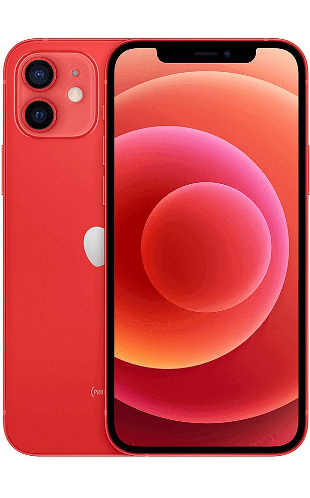 Apple iPhone 12, 64GB - Rojo