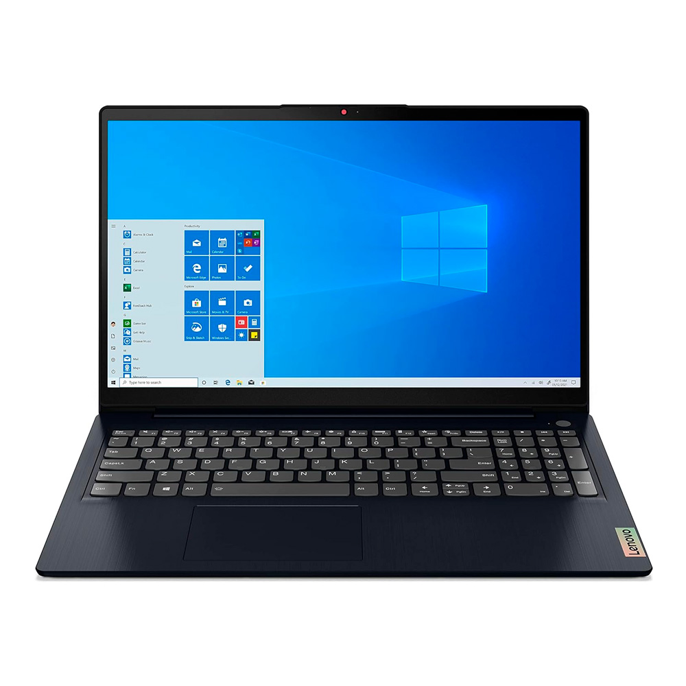 Laptop Lenovo 15.6" 8GB 256GB W10 Inglés Negro