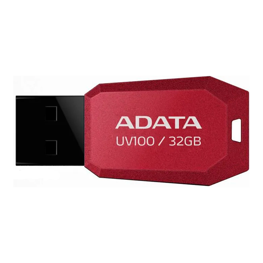 Adata USB UV100 Clásico 32GB Rojo (AUV10032GRRD)