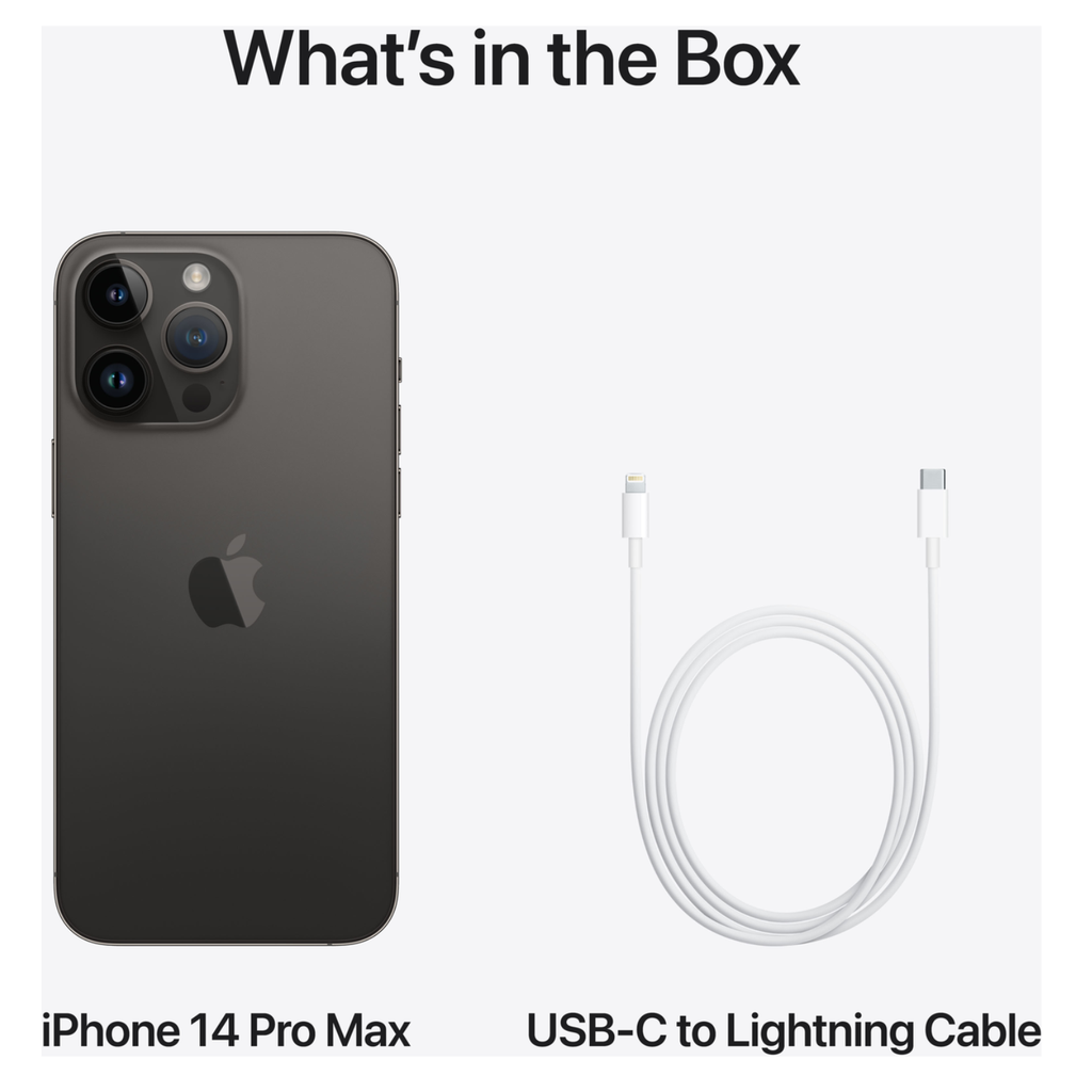 iPhone 14 Pro Max 128GB eSIM Space Black Reacondicionado 