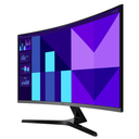 Monitor Samsung Essential S3 32 Pulgadas Curvo Full HD 100Hz VA Negro