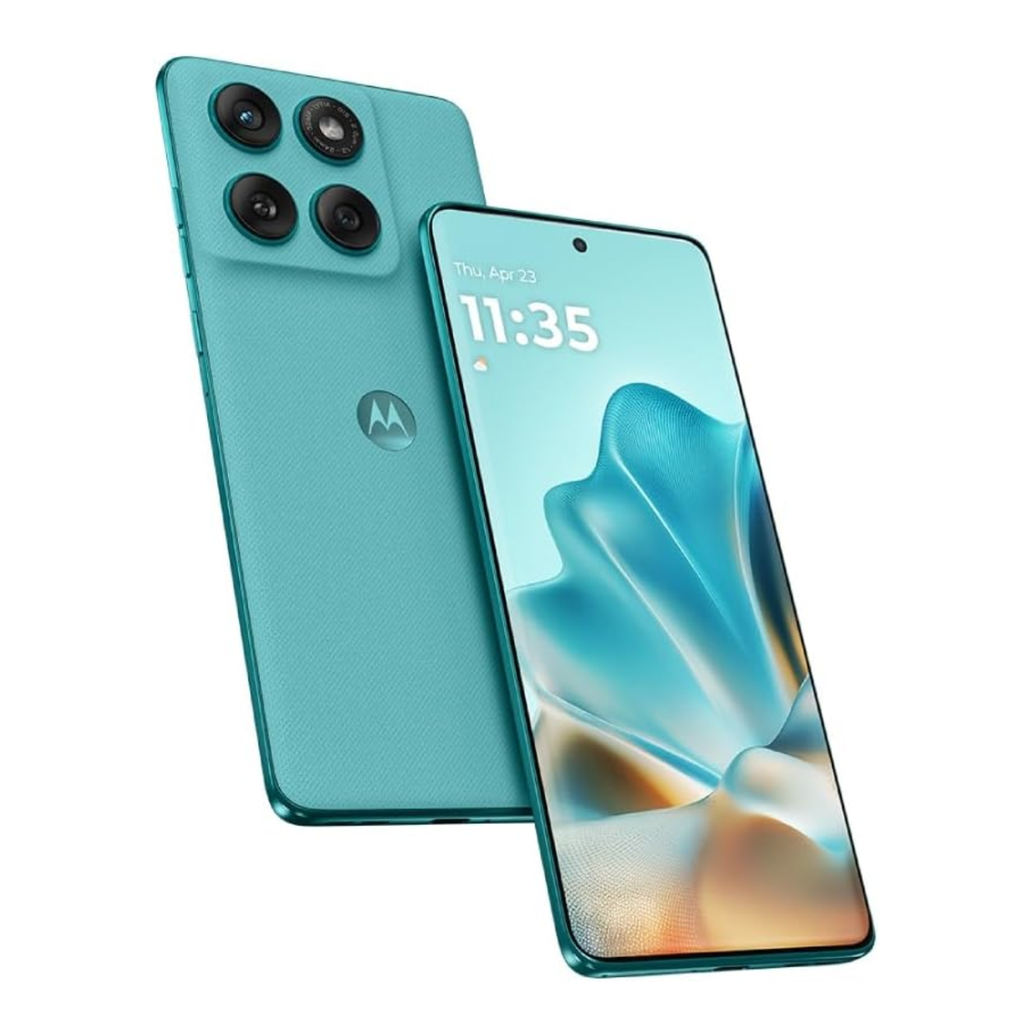 Smartphone Motorola Edge 60 Fusion 5G 256GB / 8GB RAM - Pantalla pOLED 144Hz, Cámara 108MP, Dual SIM, Amazonite