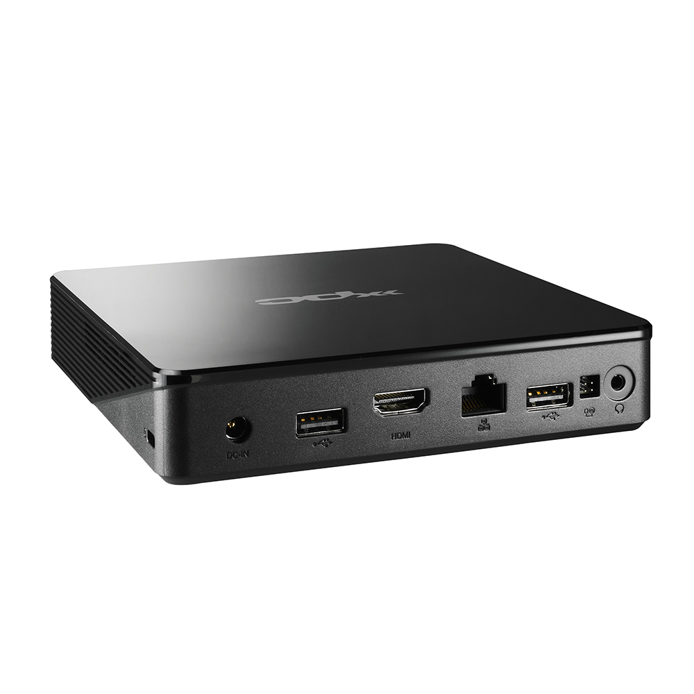 Shuttle XPC Nano NS02AV2, 0.57L, Android, Rockchip RK33681, 2GB RAM, 16GB eMMC storage, Fanless, Media Player w/Digital Signage App, VESA mount