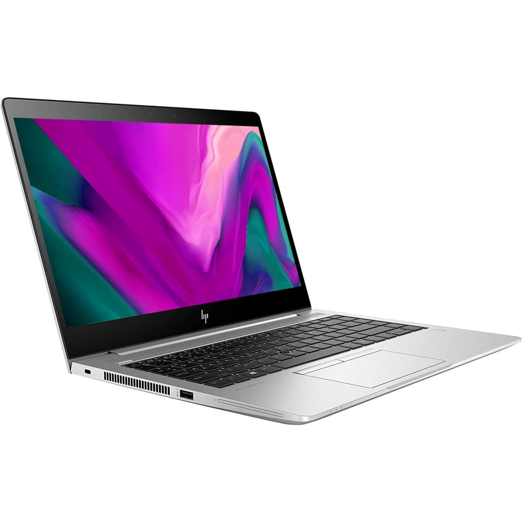 HP EliteBook 840 G6 Refurbished – Intel Core i5-8365U, 16GB RAM, 256GB SSD, Pantalla 14" FHD, Windows 11 Pro, Pike Silver, Backlit Keyboard, Webcam, NFC, FPR (Grade A)
