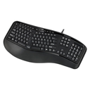 Adesso TruForm AKB-150SB Teclado Ergonómico USB con Lector Smart Card