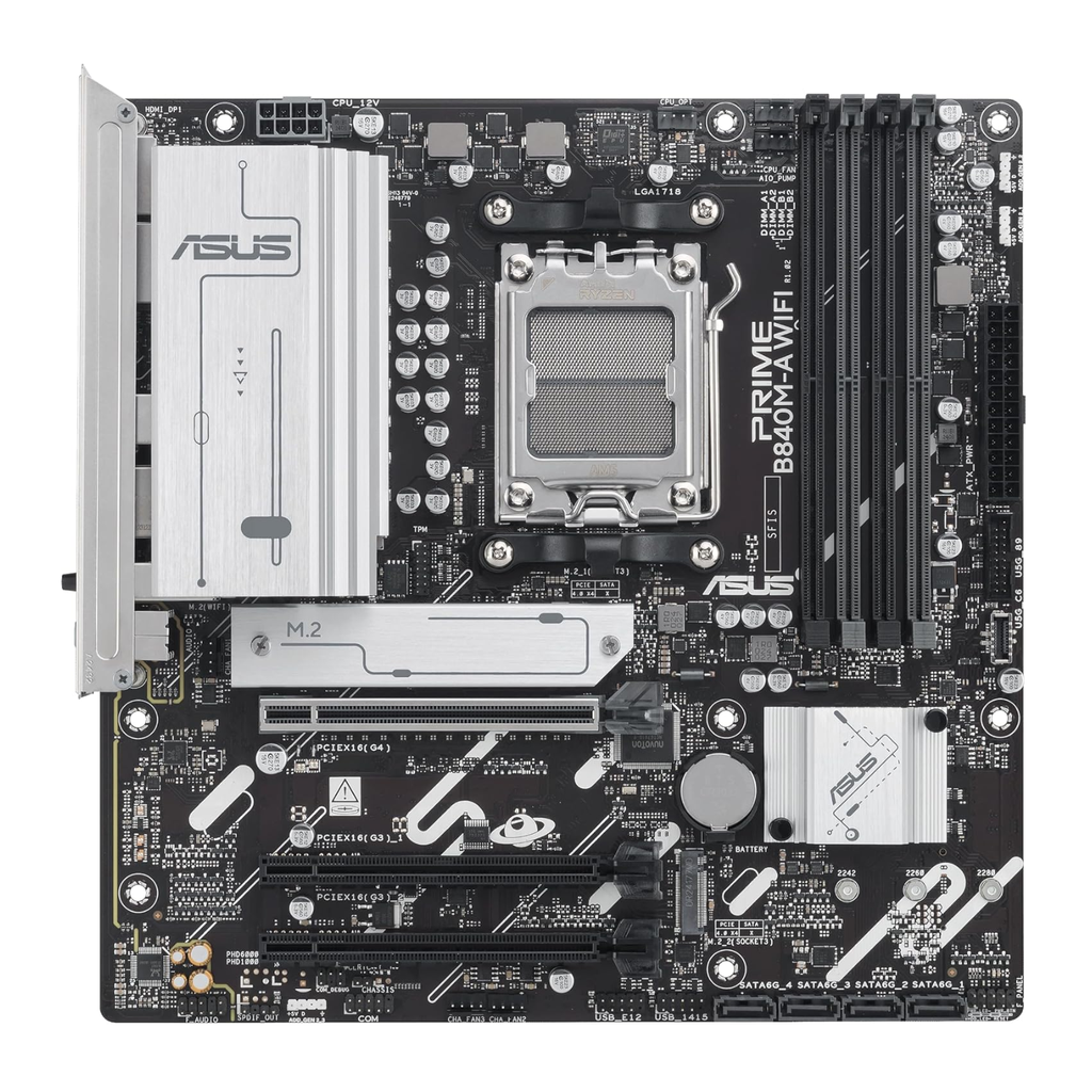 ASUS PRIME B840M-A WiFi-CSM Tarjeta Madre DDR5 Micro ATX WiFi
