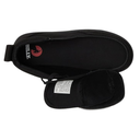 BILLY Footwear Toddler Harmon Sneakers - Black 6T: Zipper & Lace Up, Cushioned Insole, Non Marking Sole