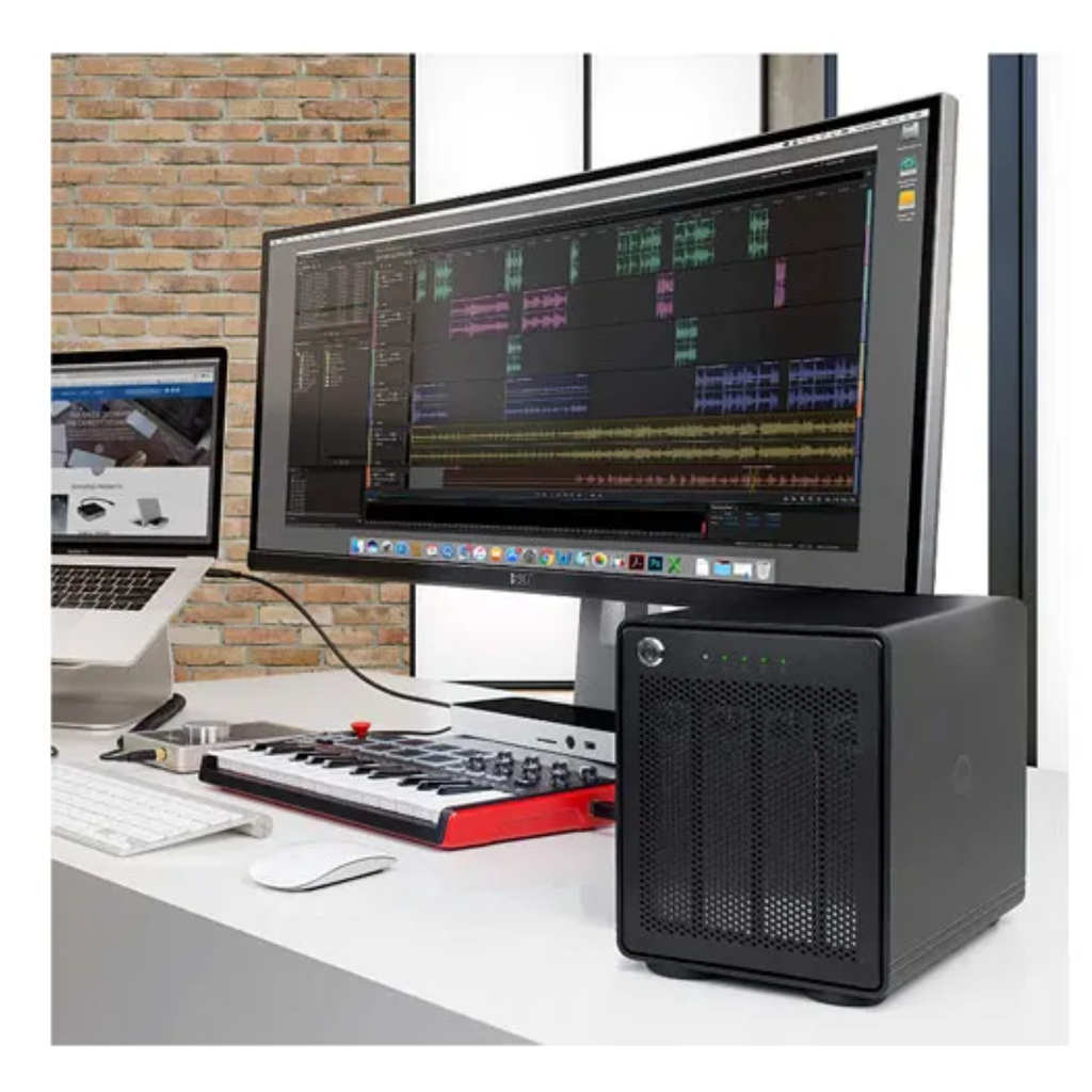Carcasa de unidad OWC ThunderBay 4 SATA/600 - Thunderbolt 3 Interfaz de host De Escritorio