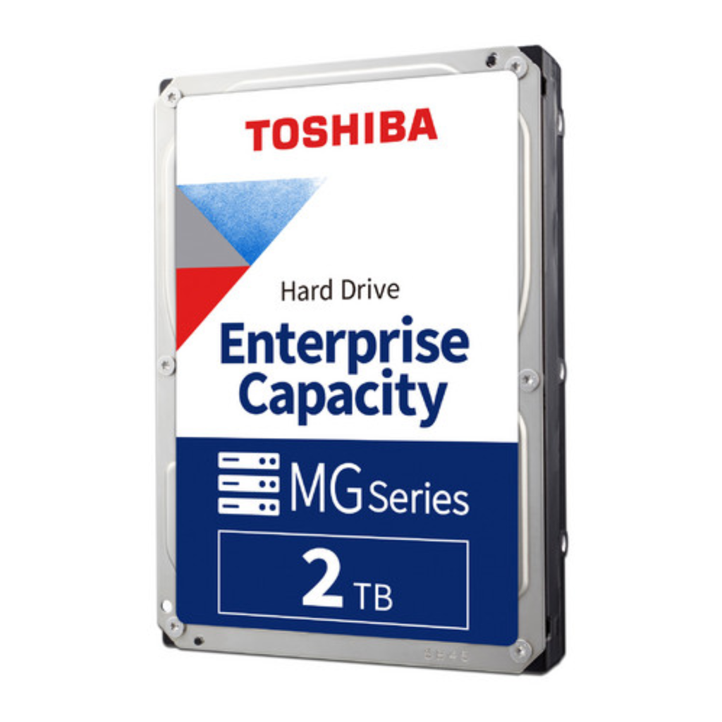 Disco Duro Interno Toshiba MG10-D Enterprise 2TB - 3.5" SATA 6Gb/s, 7200 RPM, 256MB Cache, Grado Servidor 24/7 (MG10ADA200E)