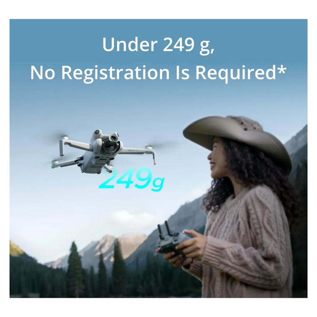 DJI - Mini 4 Pro Fly More Combo Plus Drone and RC 2 Remote Control with Built-in Screen - Gray