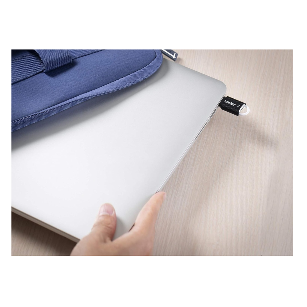 Memoria USB Lexar 32GB JumpDrive V40 - Diseño Compacto, USB 2.0, Compatible con PC y Mac, Black