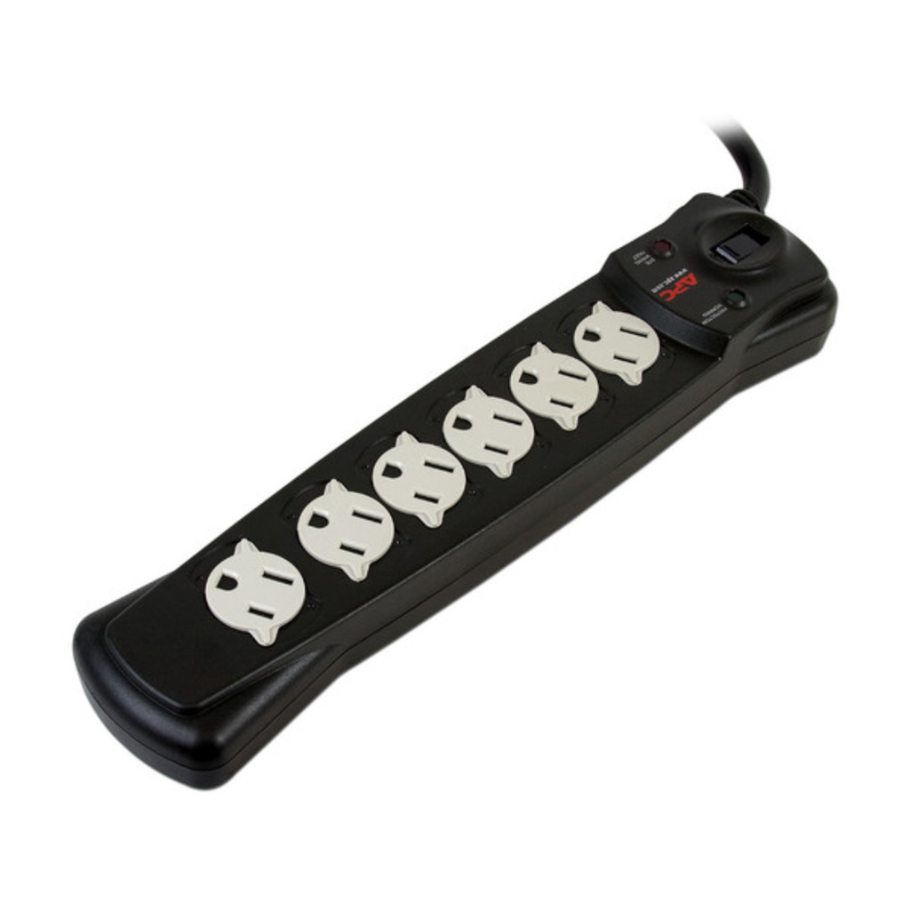 Supresor de Picos APC SurgeArrest Essential 6 Tomas 120V - Protección Profesional