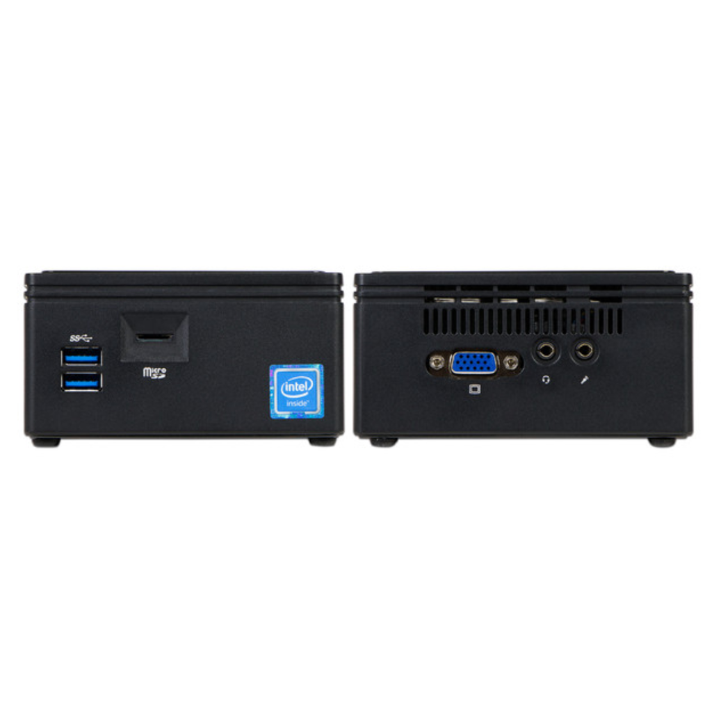 GIGABYTE BRIX GB-BACE-3150 Intel Celeron N3150 4GB RAM 120GB SSD Negro Reacondicionado