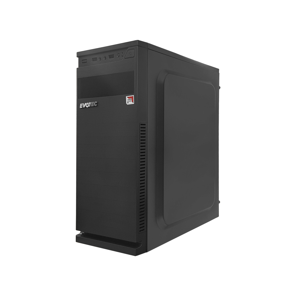 Computadora Gamer ATX Mid-Tower Evotec EV-1004, AMD A6-9500, 8GB RAM 1TB, Window 10 Home, Monitor Acer 19.5", Teclado y Mouse - Negro