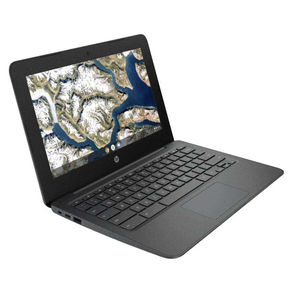 HP 11a-nb0047nr 11.6" Chromebook, Intel N3350, 4GB RAM, 32GB HD, Chrome OS (Reacondicionado de fabrica), Gris
