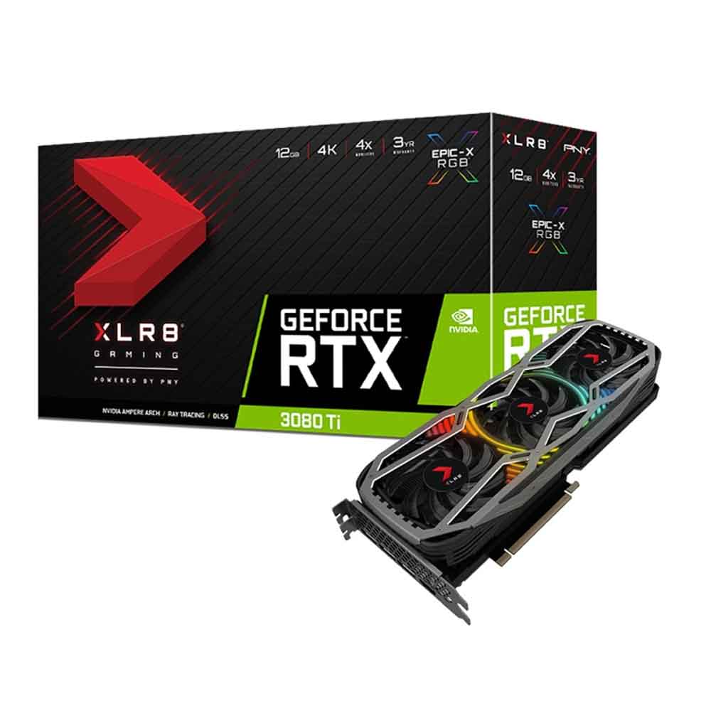 VCG3080T12TFXMPB - Tarjeta de video PNY GeForce RTX 3080 Ti