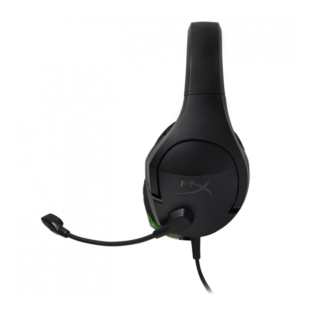 Audífonos Gamer HyperX Cloud Stinger Core - Sonido Inmersivo, Micrófono con Cancelación de Ruido, Negro/Verde