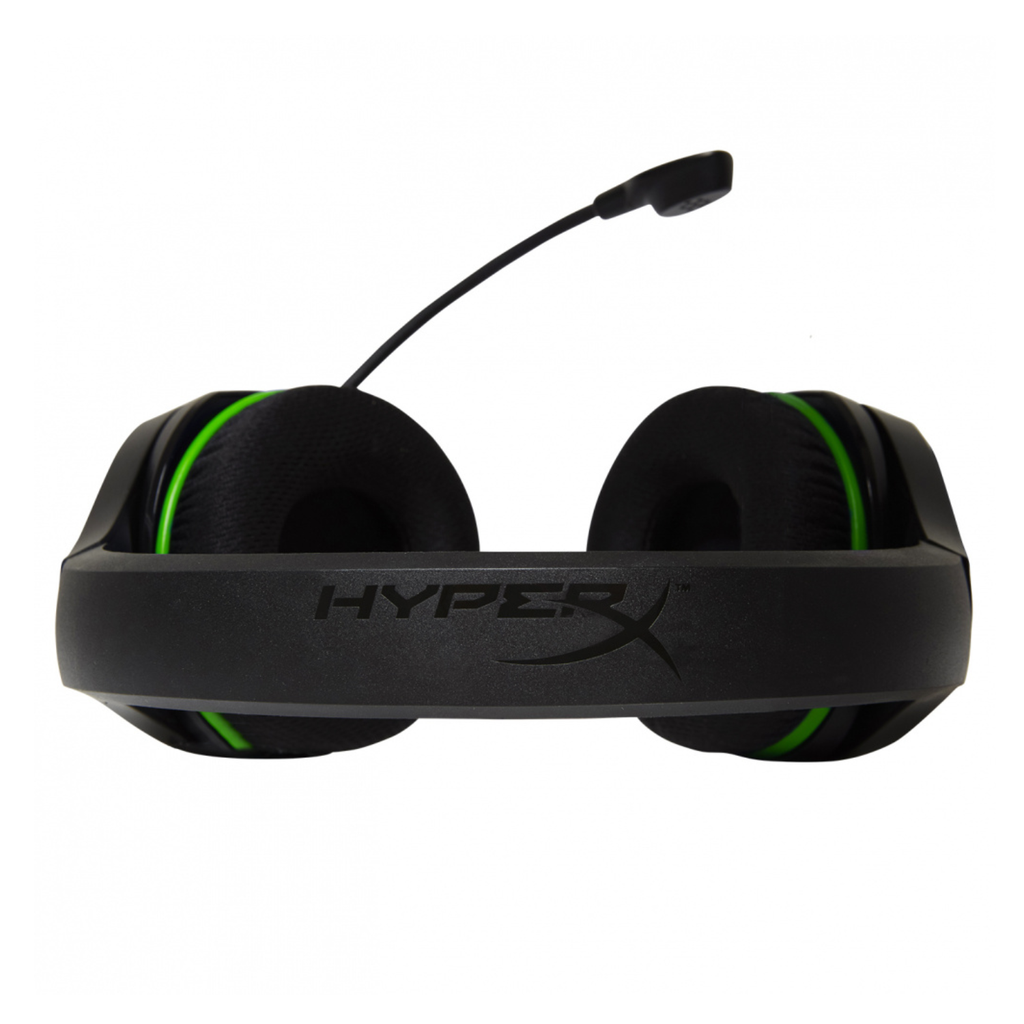 Audífonos Gamer HyperX Cloud Stinger Core - Sonido Inmersivo, Micrófono con Cancelación de Ruido, Negro/Verde