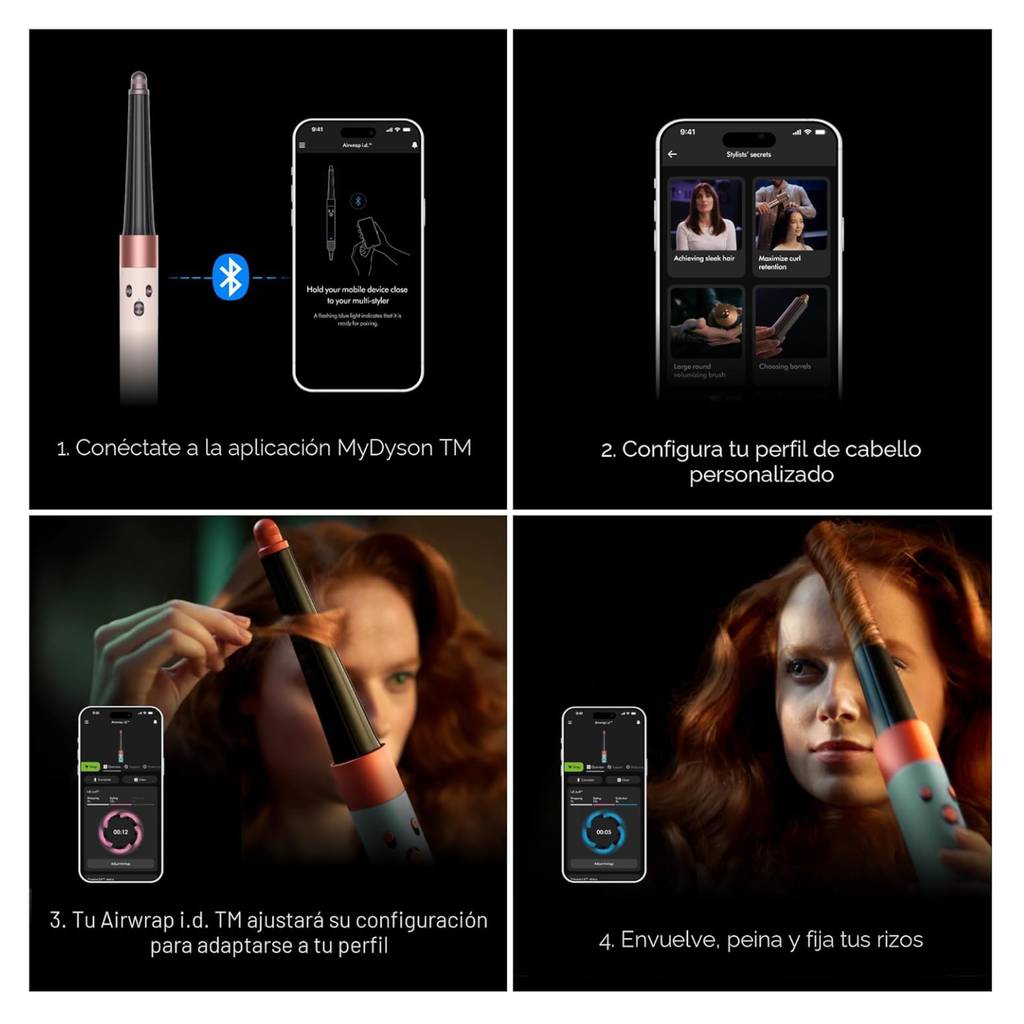 Dyson Airwrap I.D. Multi-Styler Secadora Edición Ámbar Sedoso
