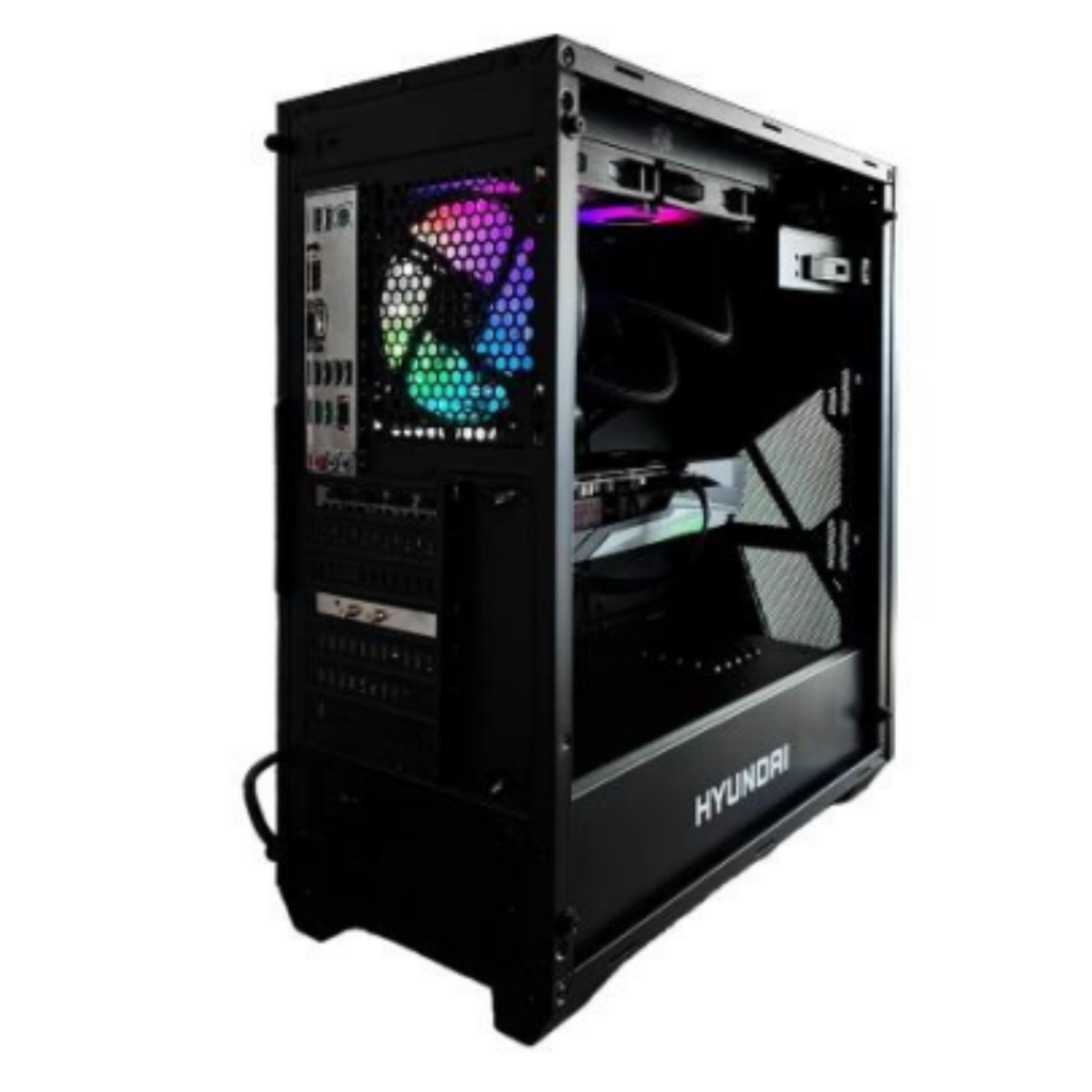 PC Gamer Hyundai Orcus R | AMD Ryzen 5 7600X | Radeon RX 7600 8GB | 32GB RAM DDR5 | SSD 1TB NVMe | Enfriamiento Líquido | Fuente 80+ Bronze | WiFi | Windows 11 | Nuevo