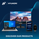 Hyundai HYTab Plus 10.1”, Octacore A523, HD IPS 1280x800 G+G, 4GB/128GB, 8MP/13MP, Android 13, AX WiFi, 6000 mAh, Metal, Includes Stylus Pen, Earbuds and Screen Protector  – Space Grey