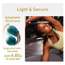 JVC Nearphone Open-Ear Wireless Earbuds Bluetooth Azules