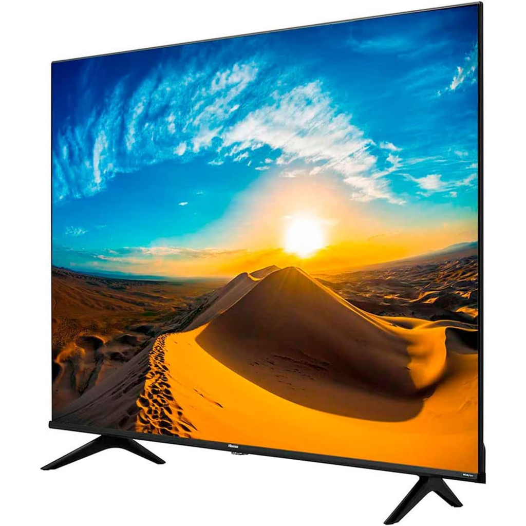 Hisense 55A6H 4K UHD Smart TV – LED-LCD 54.6", Google TV, HDR10/Dolby Vision, Wi-Fi – Refurbished Grade A/B