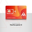 Maya Móvil Max 3 meses de vigencia, 4 Gb de datos, llamadas, SMS y redes sociales ilimitados