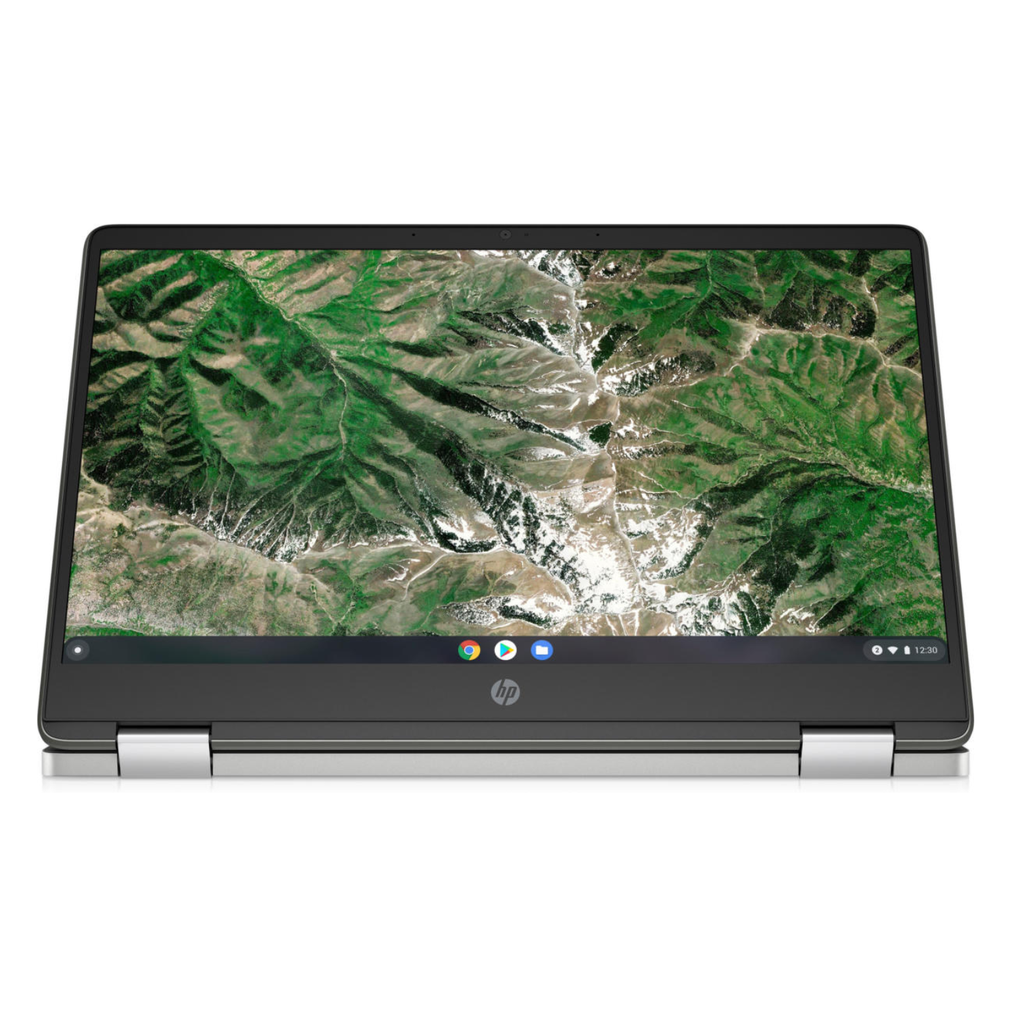 Refurbished - HP Chromebook x360 14a-ca0036tg 14" HD Touch Laptop Intel Celeron N4020 1.1 GHz up to 2.8 GHz 4GB LPDDR4-2400 RAM 64GB eMMC Intel UHD Graphics 600 Chrome OS **GRADE A**