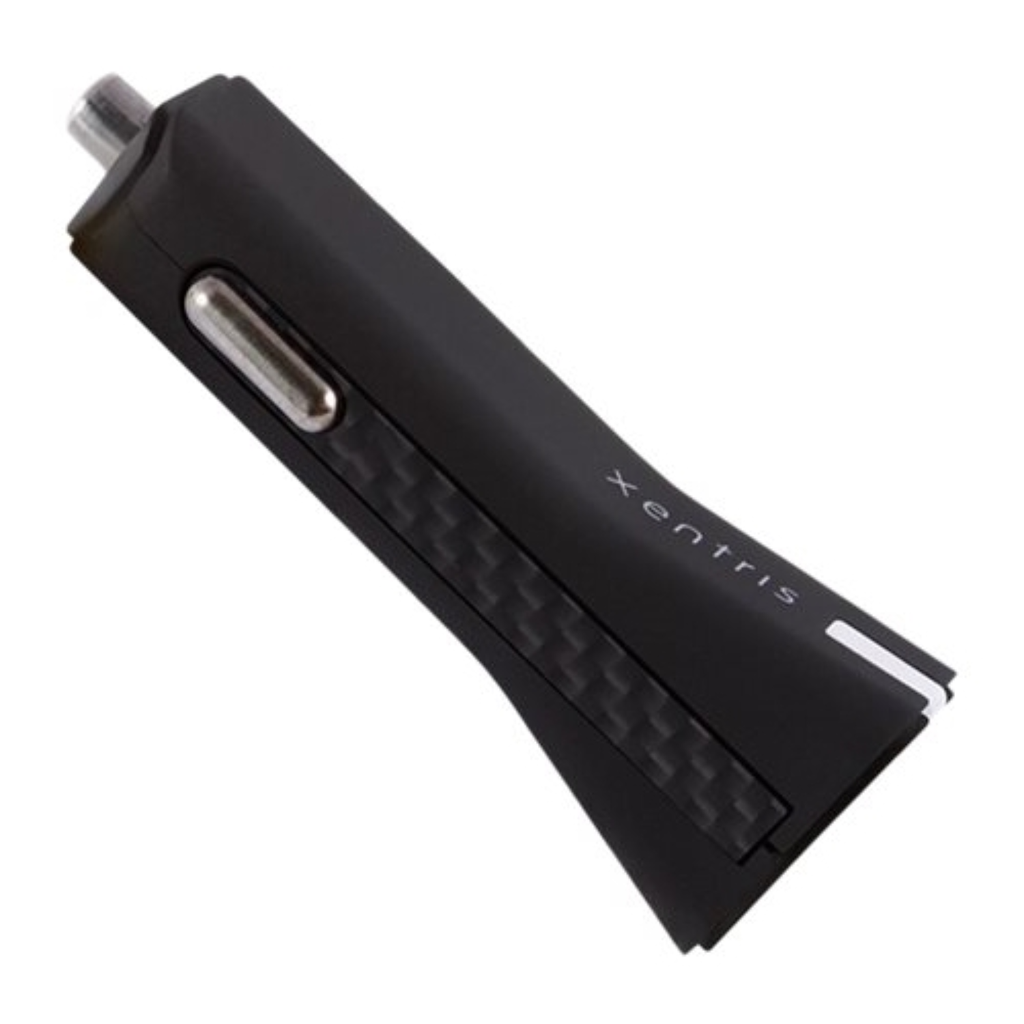 Cargador de Carro Xentris 3.4A Dual USB Negro - Carga Rápida para Smartphone y Tablet