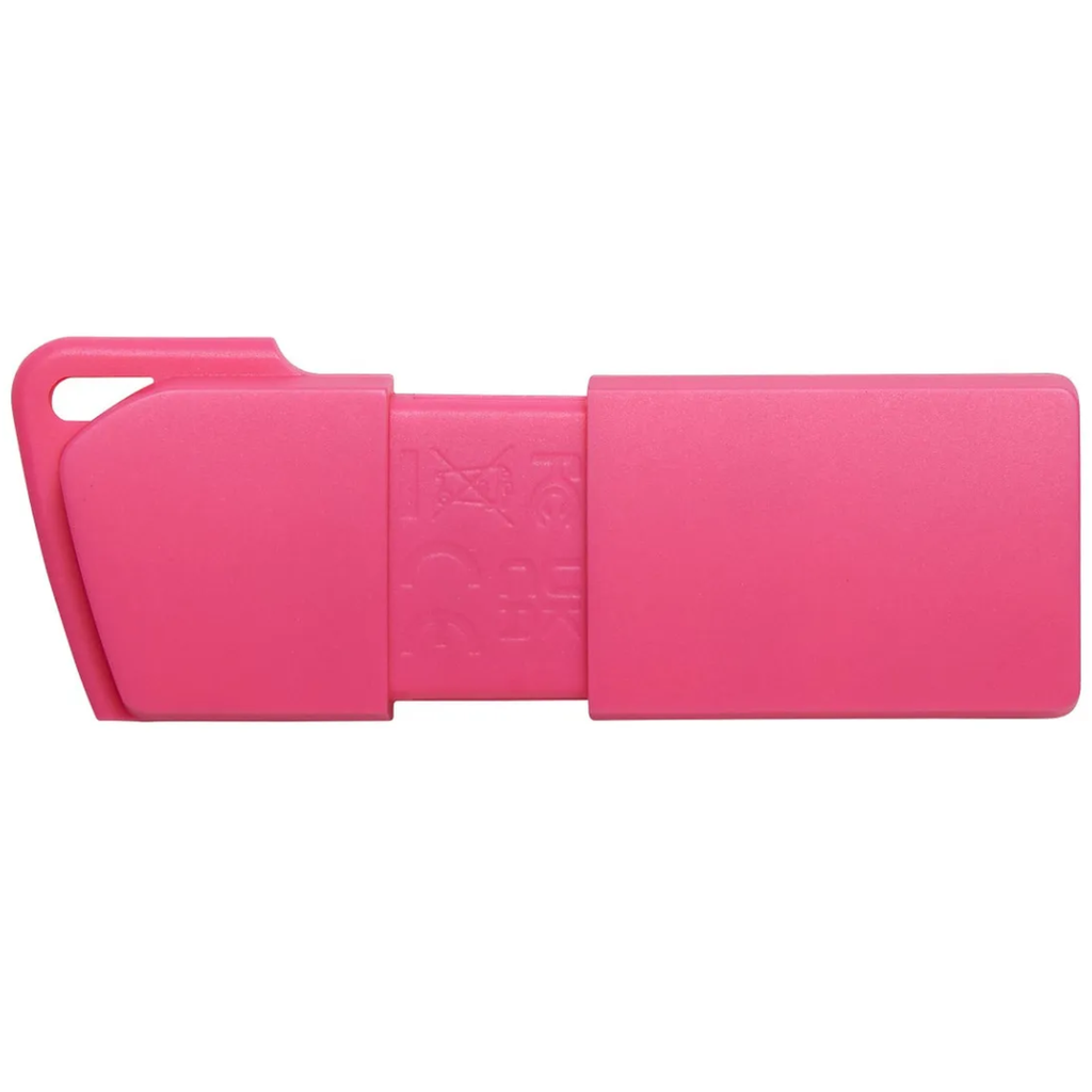 Memoria USB 64GB Kingston DataTraveler Exodia M | USB 3.2 Gen 1 | Rosa | Diseño Slider | Nuevo Sellado | Para Laptops, Tablets y Video 4K