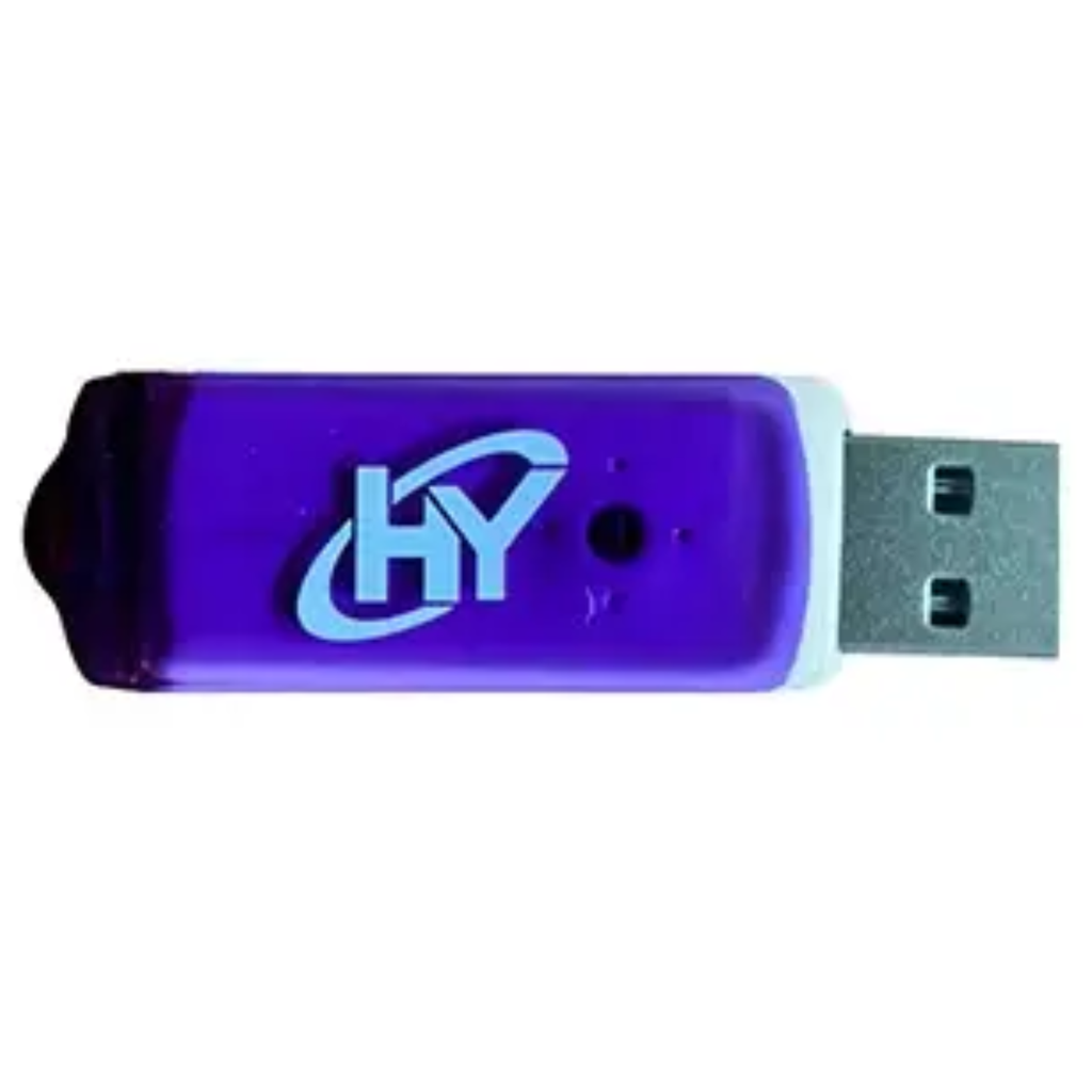 Memoria USB 8GB Hyundai Bravo | Color Púrpura | Plástico Resistente | USB 2.0 | Nueva Sellada | Diseño Ultra Compacto | Ideal para Estudiantes, Oficina y Respaldo de Documentos