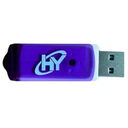 Memoria USB 8GB Hyundai Bravo | Color Púrpura | Plástico Resistente | USB 2.0 | Nueva Sellada | Diseño Ultra Compacto | Ideal para Estudiantes, Oficina y Respaldo de Documentos