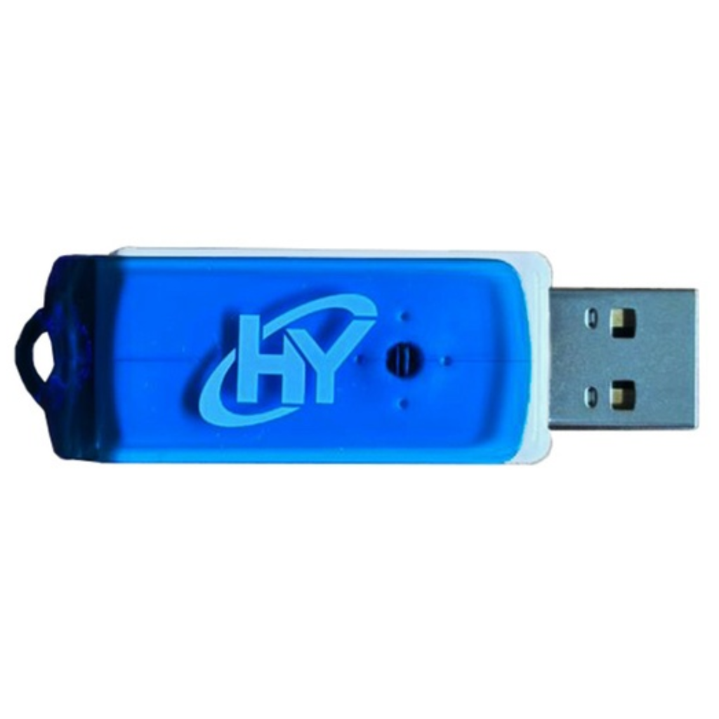 Memoria USB 8GB Hyundai Bravo | Color Azul | Construcción de Plástico Resistente | USB 2.0 | Nueva Sellada | Diseño Compacto | Ideal para Estudiantes, Oficina y Música en Auto