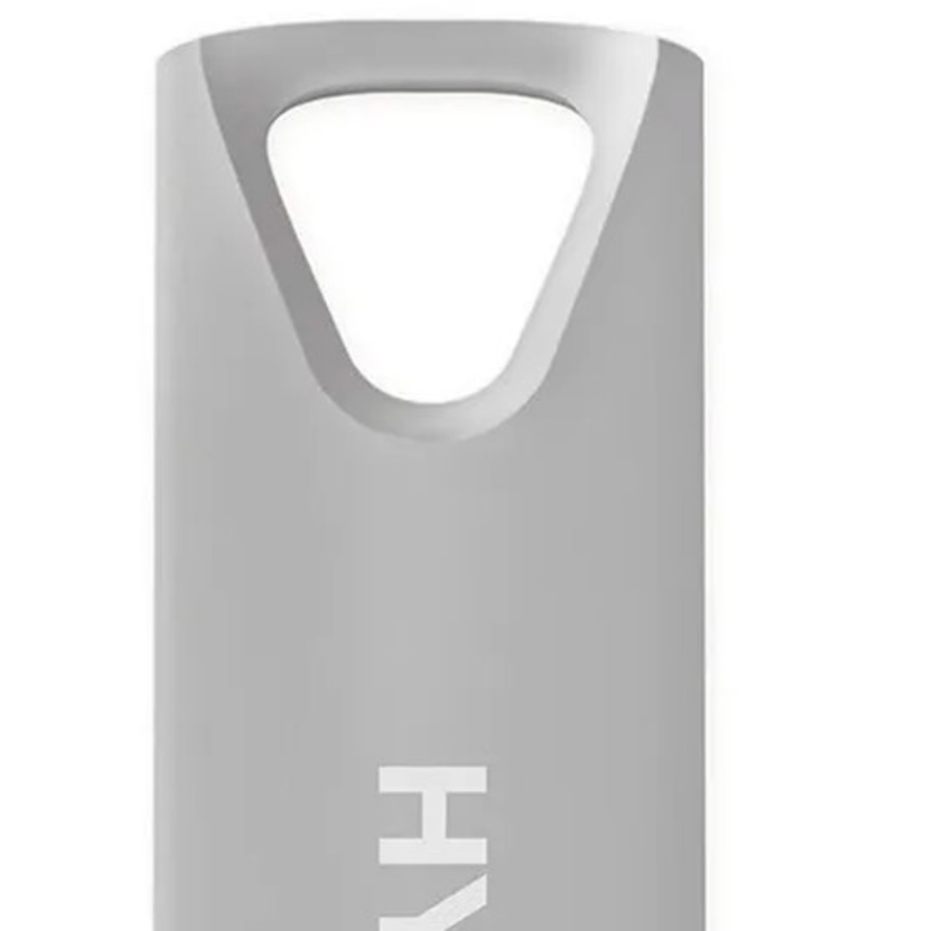 Memoria USB 64GB Hyundai Bravo Deluxe | USB 3.0 SuperSpeed | Cuerpo Metálico Plata | Resistente al Agua y Golpes | Nuevo Sellado | Para Video 4K, PC y Mac