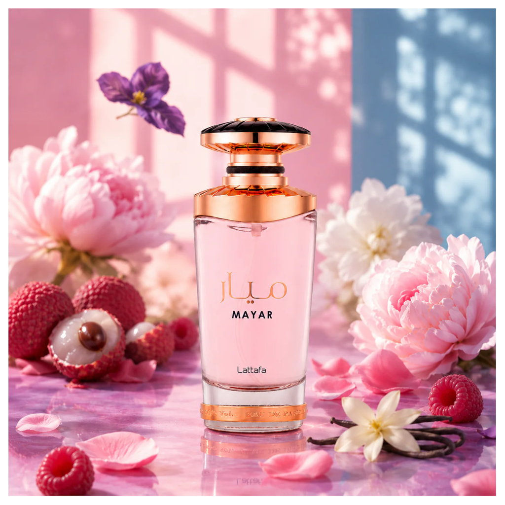 Perfume Lattafa Mayar Mujer 100ml Eau de Parfum Floral Frutal Dulce EDP