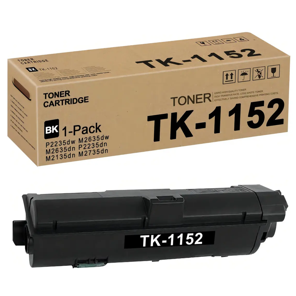 Tóner Original Kyocera TK-1152 Negro para ECOSYS P2235dw M2135dn M2635dw M2735dw