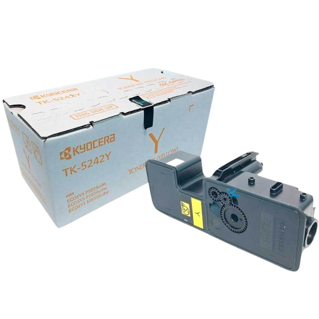 Tóner Original Kyocera TK-5242Y Amarillo para ECOSYS P5026cdw M5526cdw