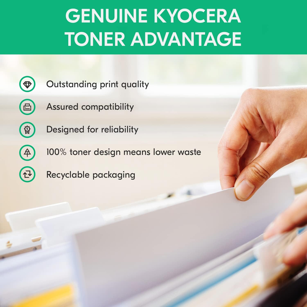 Tóner Kyocera TK-3402 Negro - Original de Ultra Alto Rendimiento para ECOSYS MA4500ifx / PA4500x