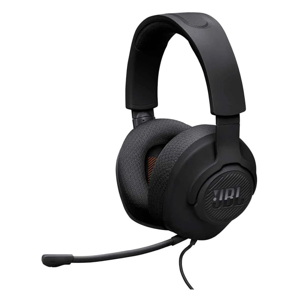 JBL Quantum 100 M2 Audífonos Gamer Over-Ear con Micrófono Negro