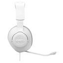 JBL Quantum 100 M2 Audífonos Gamer Over-Ear con Micrófono Blanco