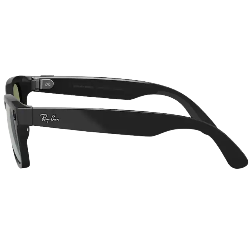 Ray-Ban Meta Wayfarer Gen 1 Smart Glasses con IA Cámara Audio y Mensajería Negro Brillante